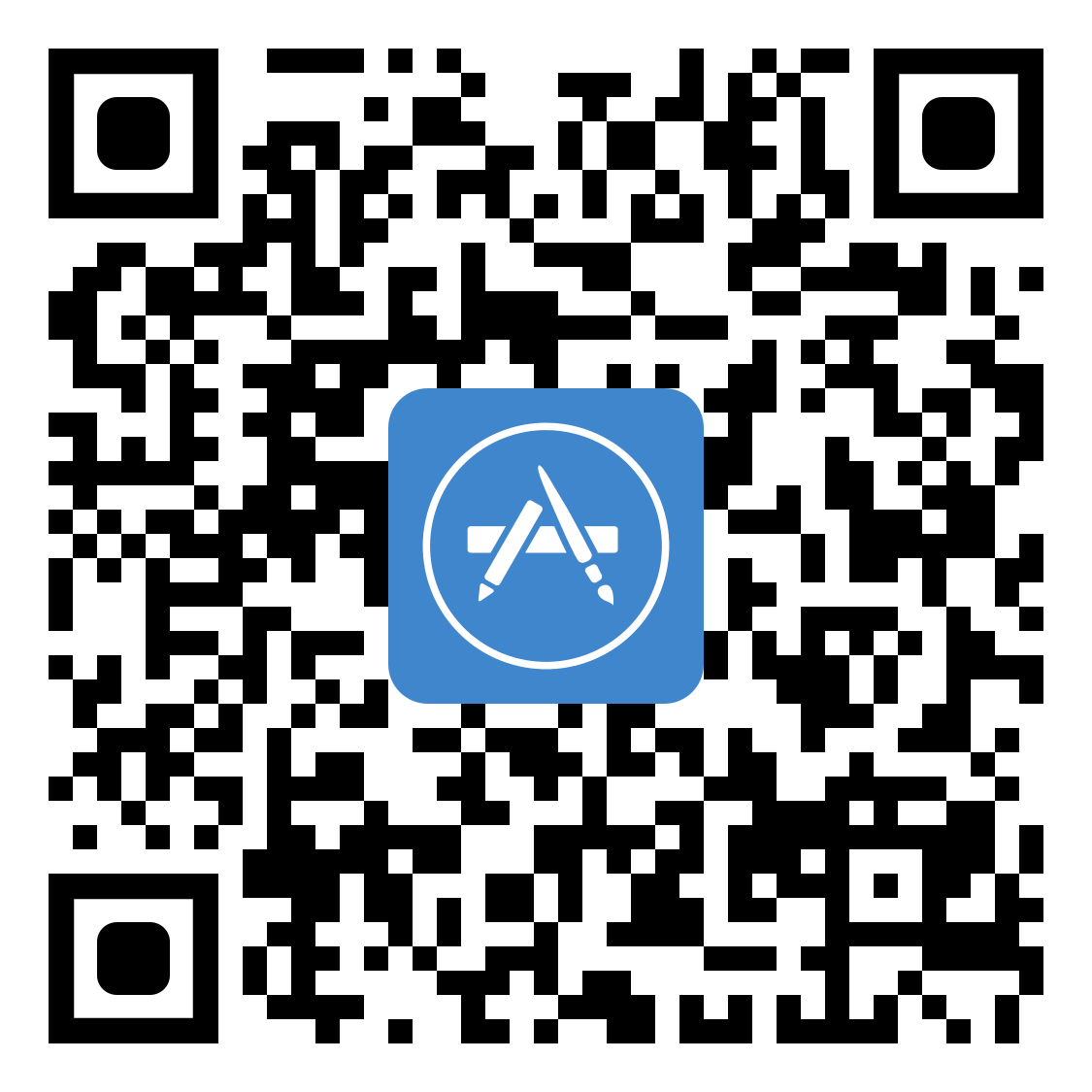 QR-Code zum Apple App Store